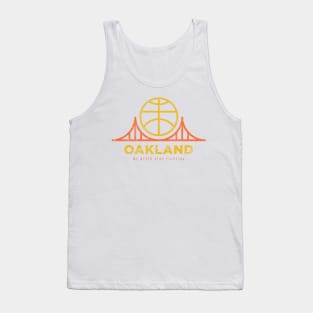 Cool Modern Golden State Warriors, Oakland Basketball Tank Top